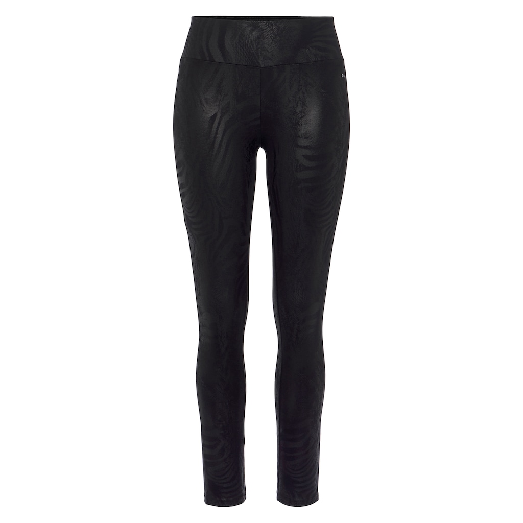 LASCANA Leggings, mit tonigem Druck
