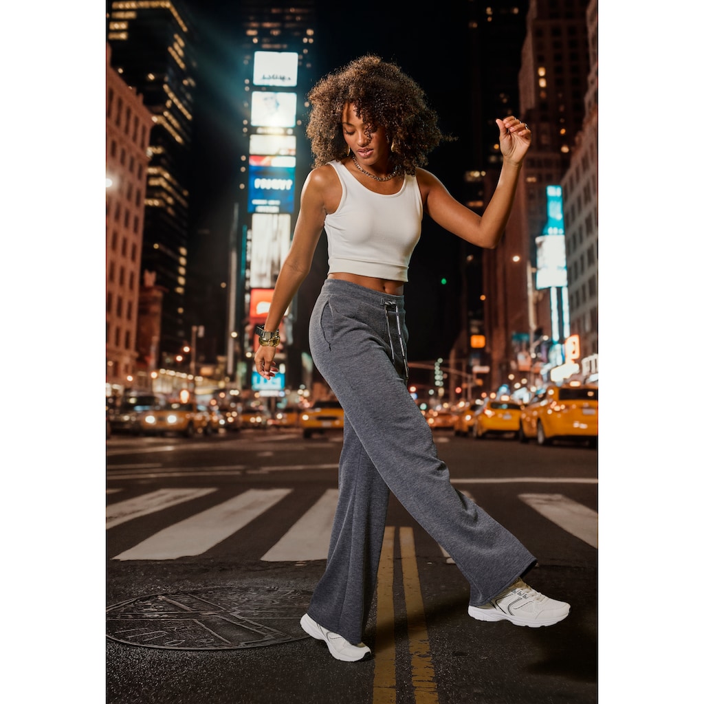 French Connection Loungepants, in gerippter Strickoptik