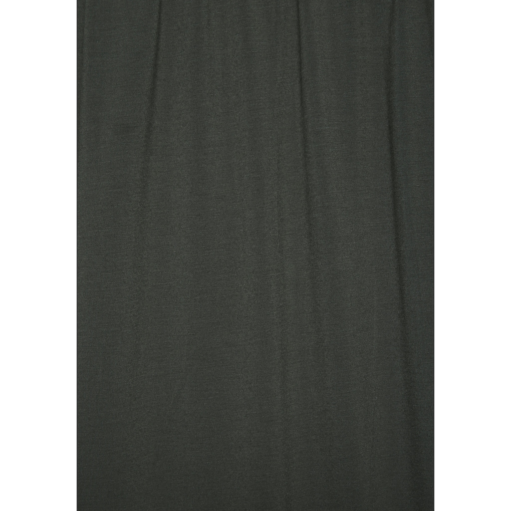 LASCANA 3/4-Arm-Shirt »mit zarter Raffung am Ausschnitt«, (2er-Pack), aus weichem Viskose-Stretch