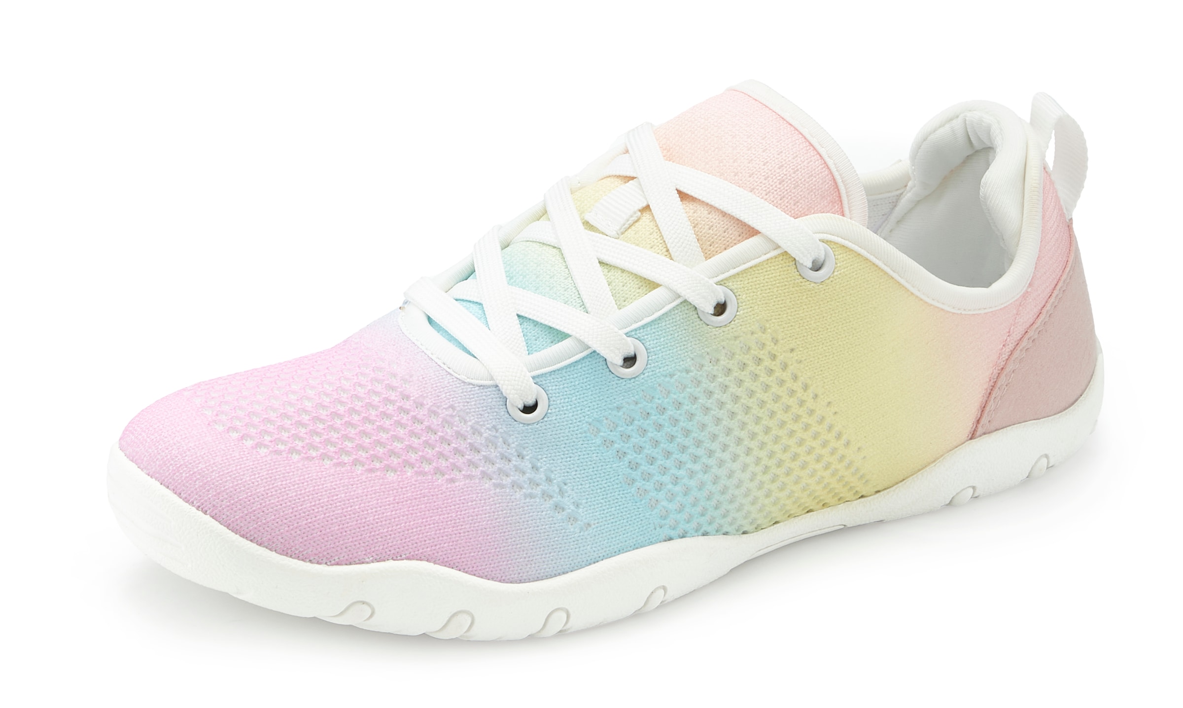 Vivance Sneaker »Schnürhalbschuh,«  mit leichter Sohle und modischem Farbverlauf VEGAN