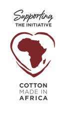 Unterstützt Cotton made in Africa