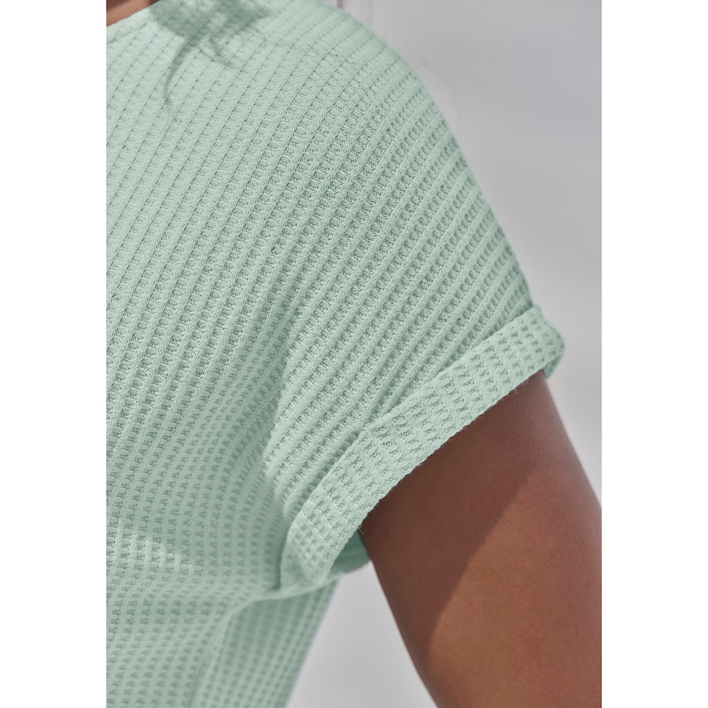 Vivance Kurzarmshirt »aus weicher Piqué-Qualität«