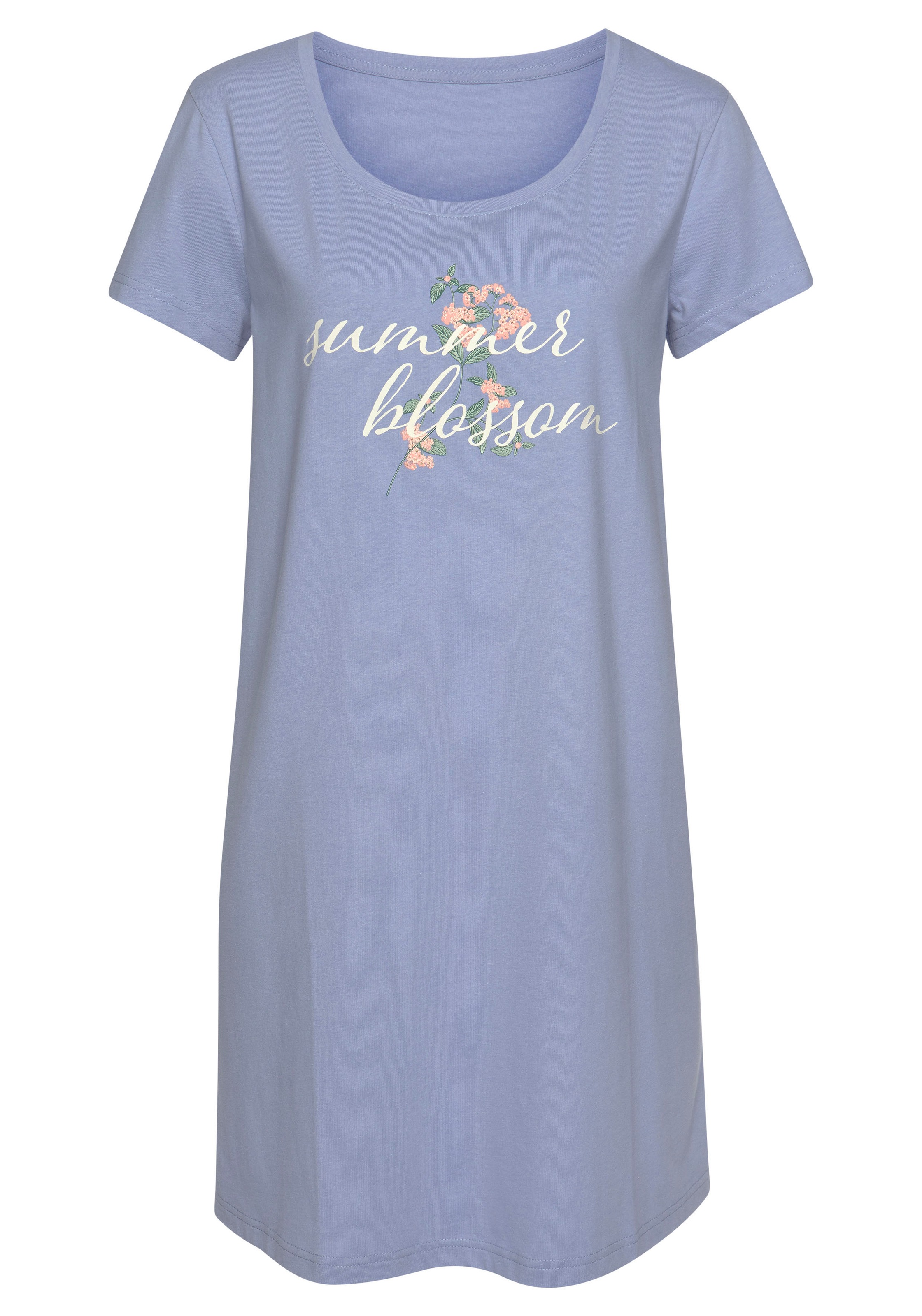 Vivance Dreams by Lascana Sleepshirt mit Statement Druck