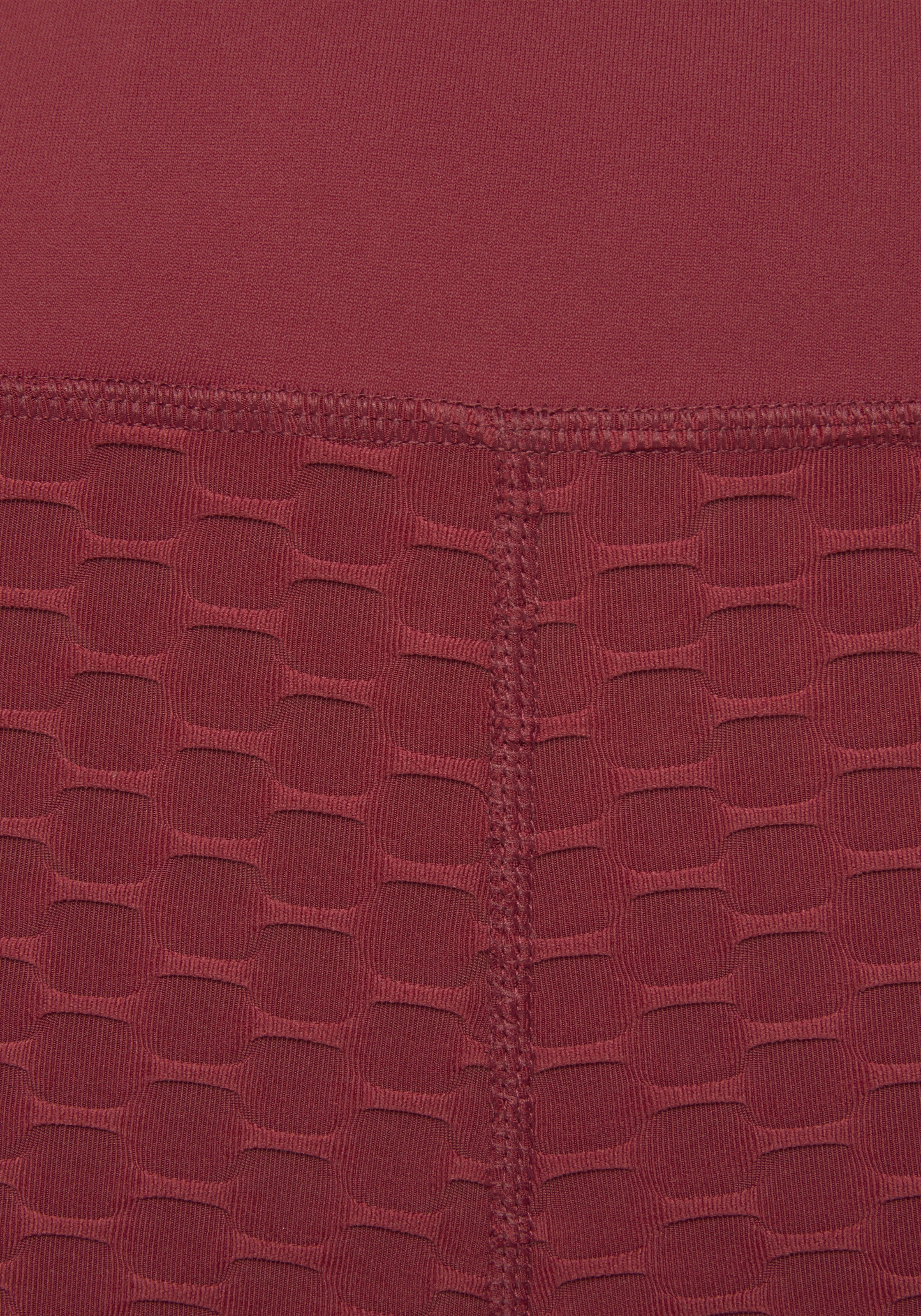 Vivance active Shorts, mit breitem Bund und Wabenoptik