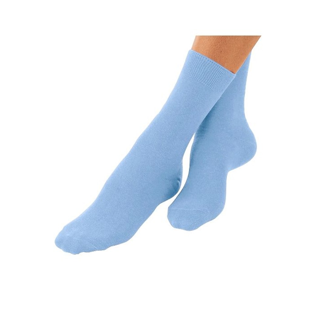 Go in Basicsocken, (Packung, 5 Paar), unifarben