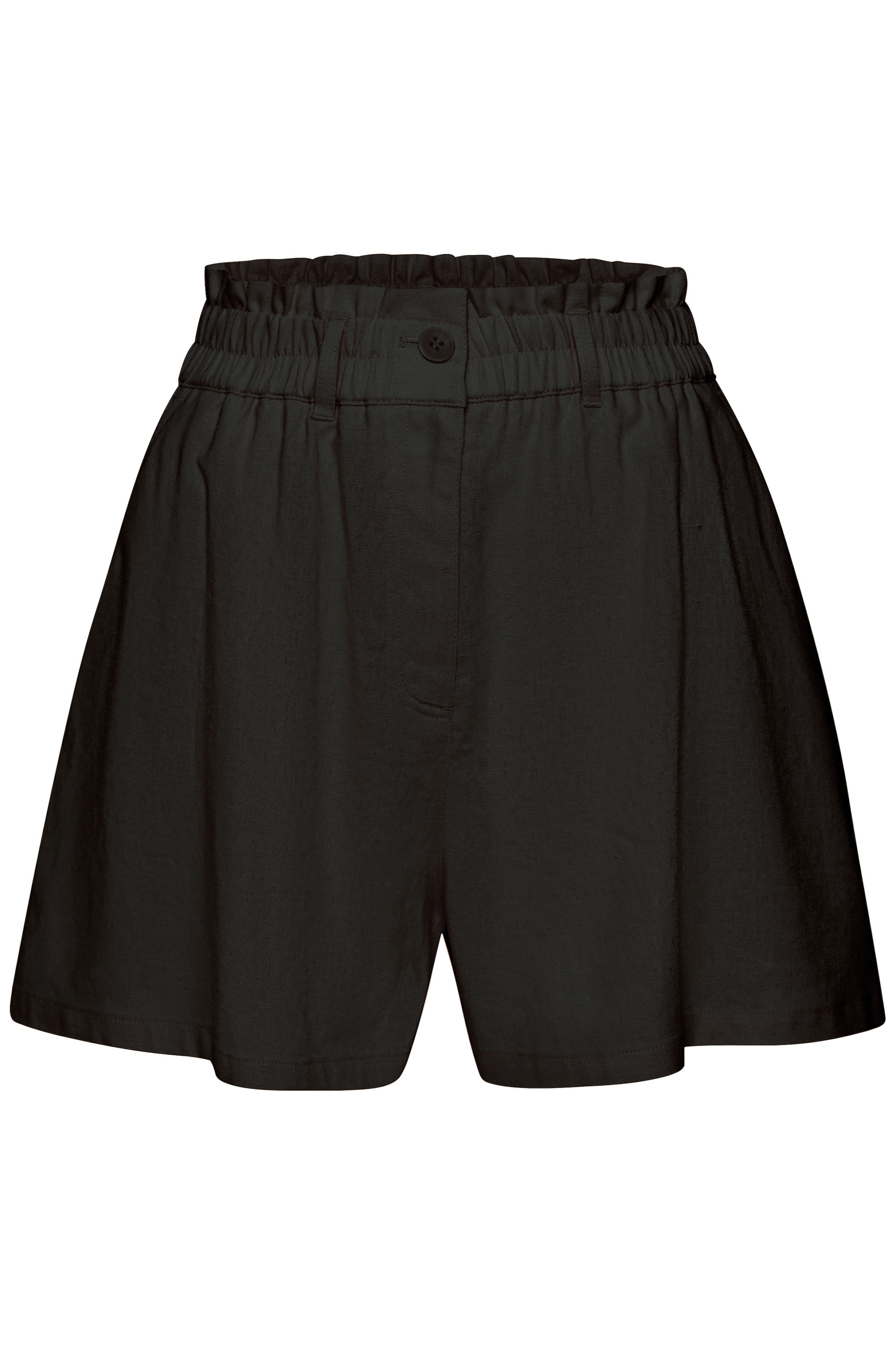Buffalo Shorts, mit Leinenanteil, luftige kurze Hose mit Taschen, Sommer Shorts