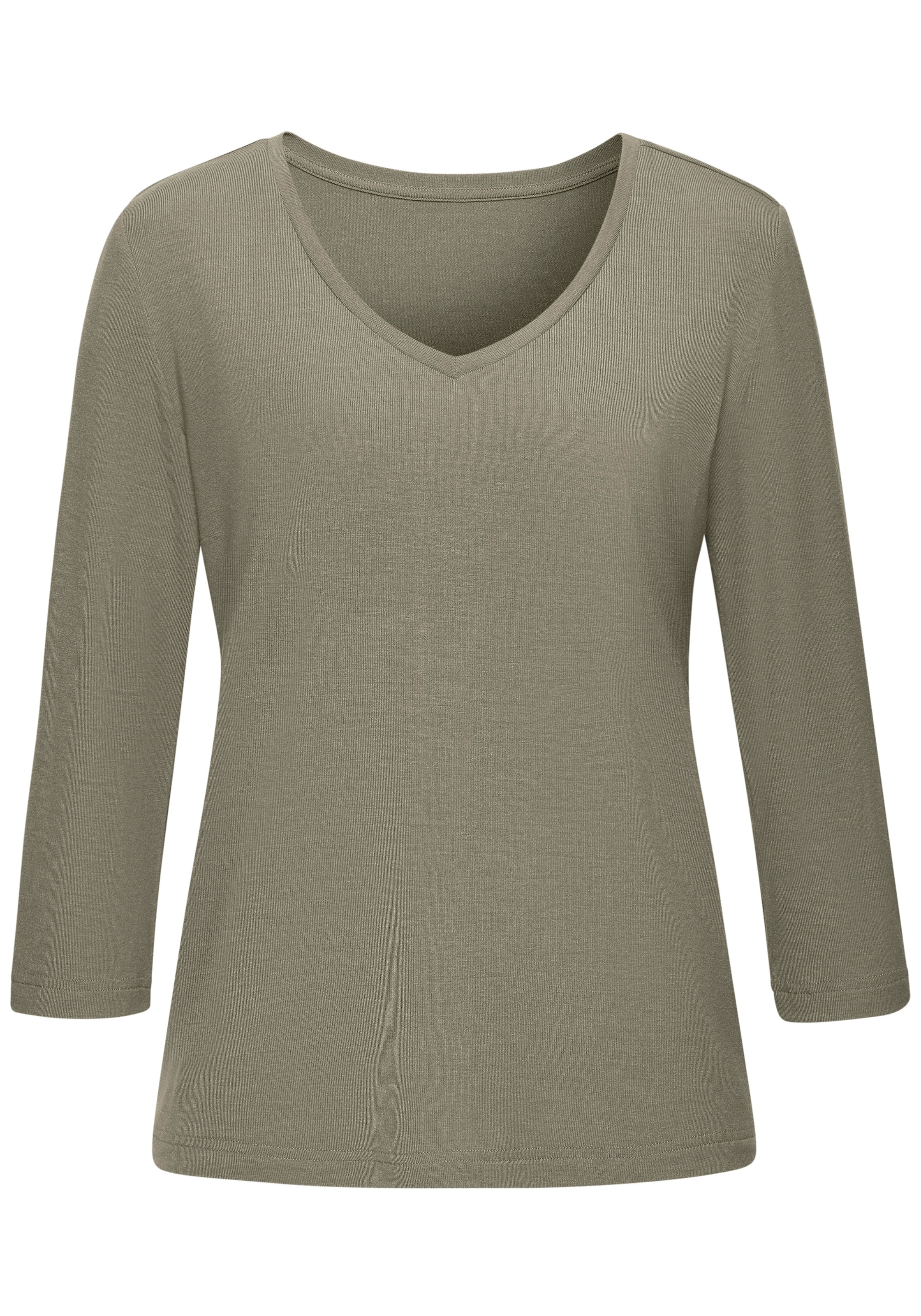 French Connection 3/4-Arm-Shirt, Kuschelweiche Viskosemischqualität