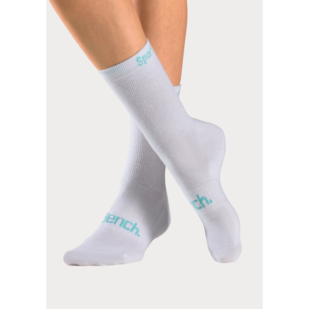 Bench. Sportsocken, (Packung, 6 Paar), mit antibakterieller Feuchtigkeitsregulierung