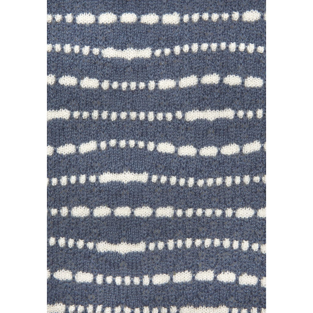 Vivance Rundhalsshirt »mit Flügelärmelchen«, aus leichter Feinstrickqualität