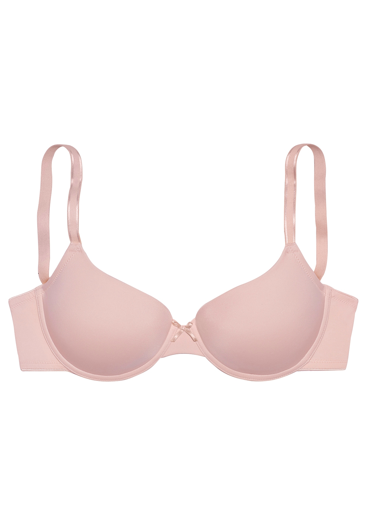LASCANA Schalen-BH »Ela - perfect basic«, mit Bügel aus seidiger Microfaser