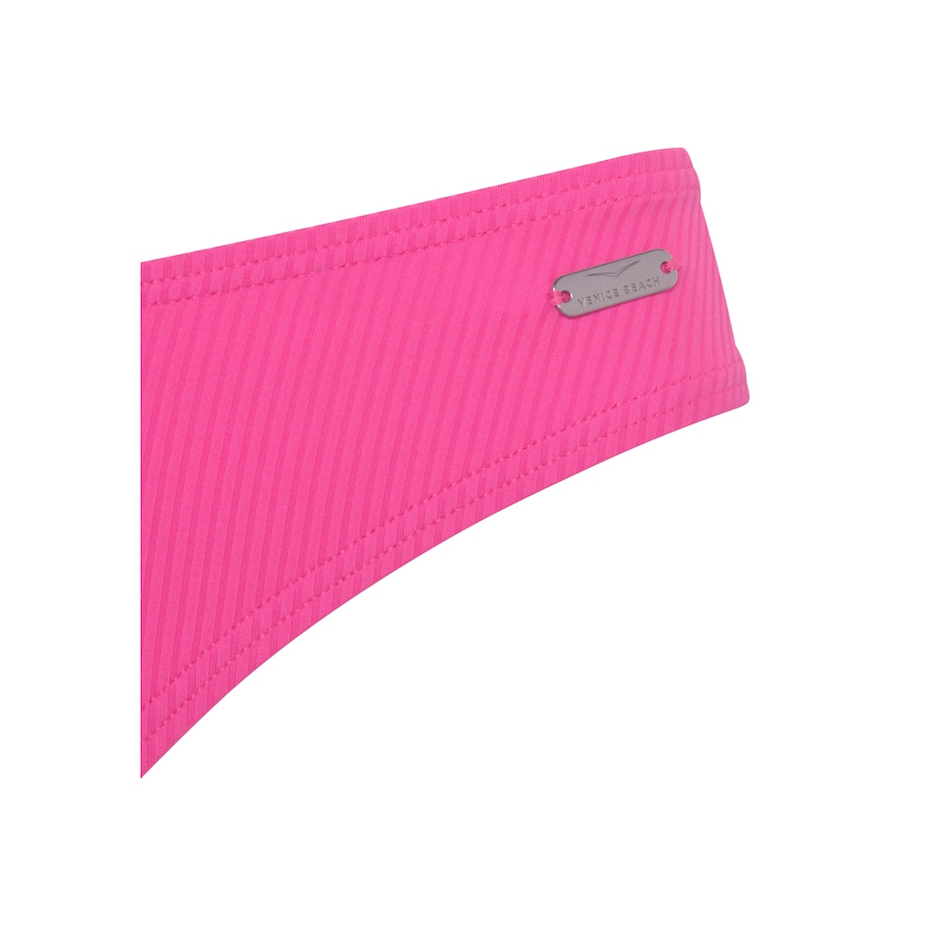 Venice Beach Bikini-Hose »Lucky«, aus gerippter Strukturware