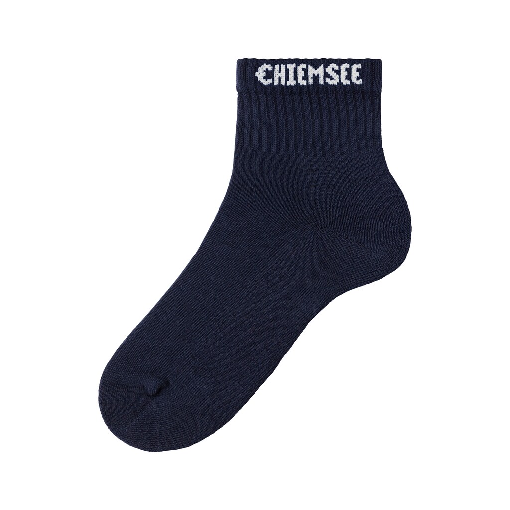 Chiemsee Kurzsocken, (Packung, 6 Paar), mit eingestricktem Markennamen