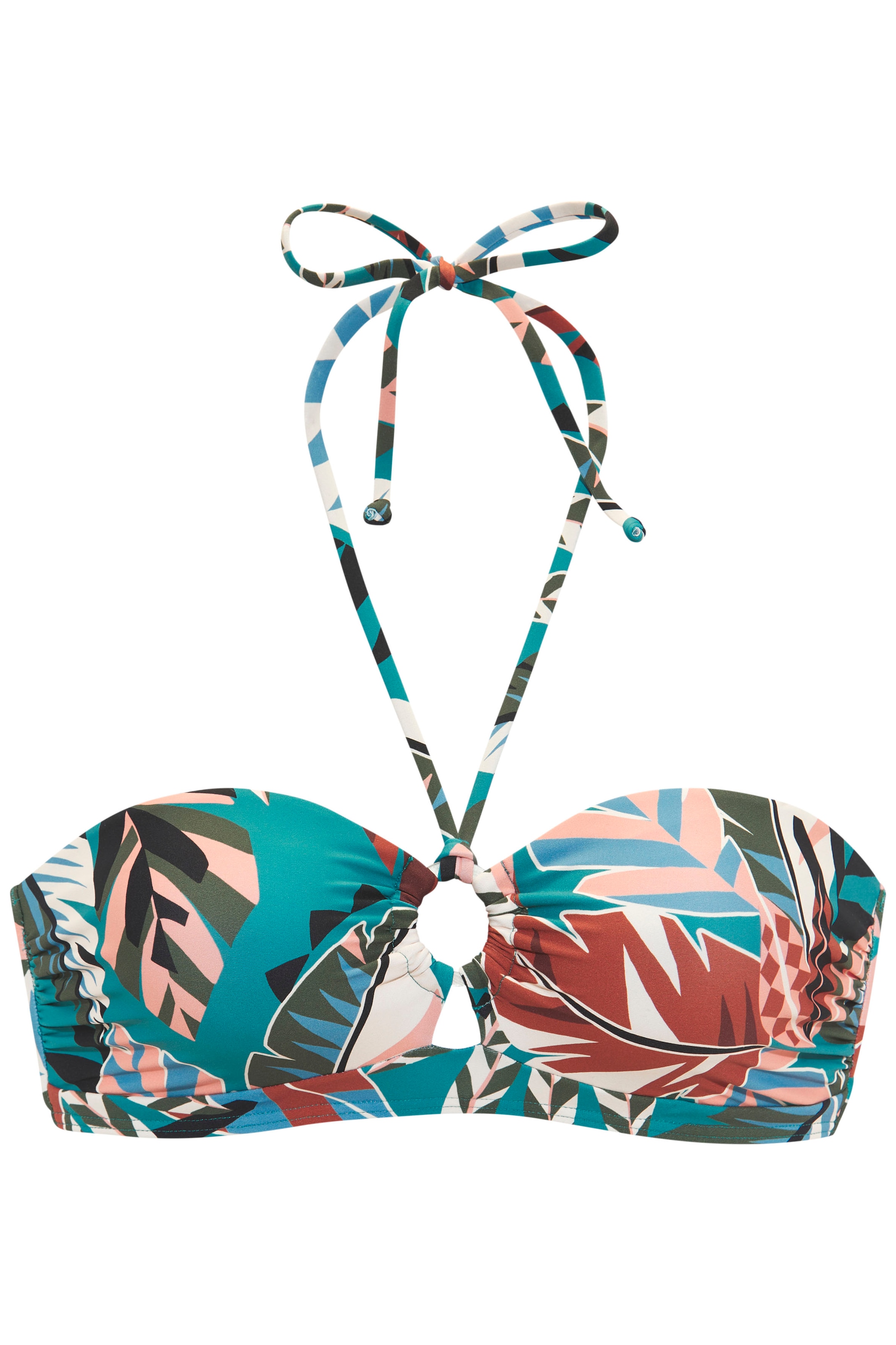Buffalo Bandeau-Bikini-Top »Moana« mit modernem Allover-Print