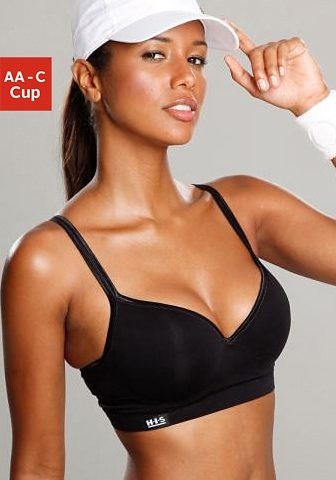 H.I.S Sport-BH mit Push-up-Kissen