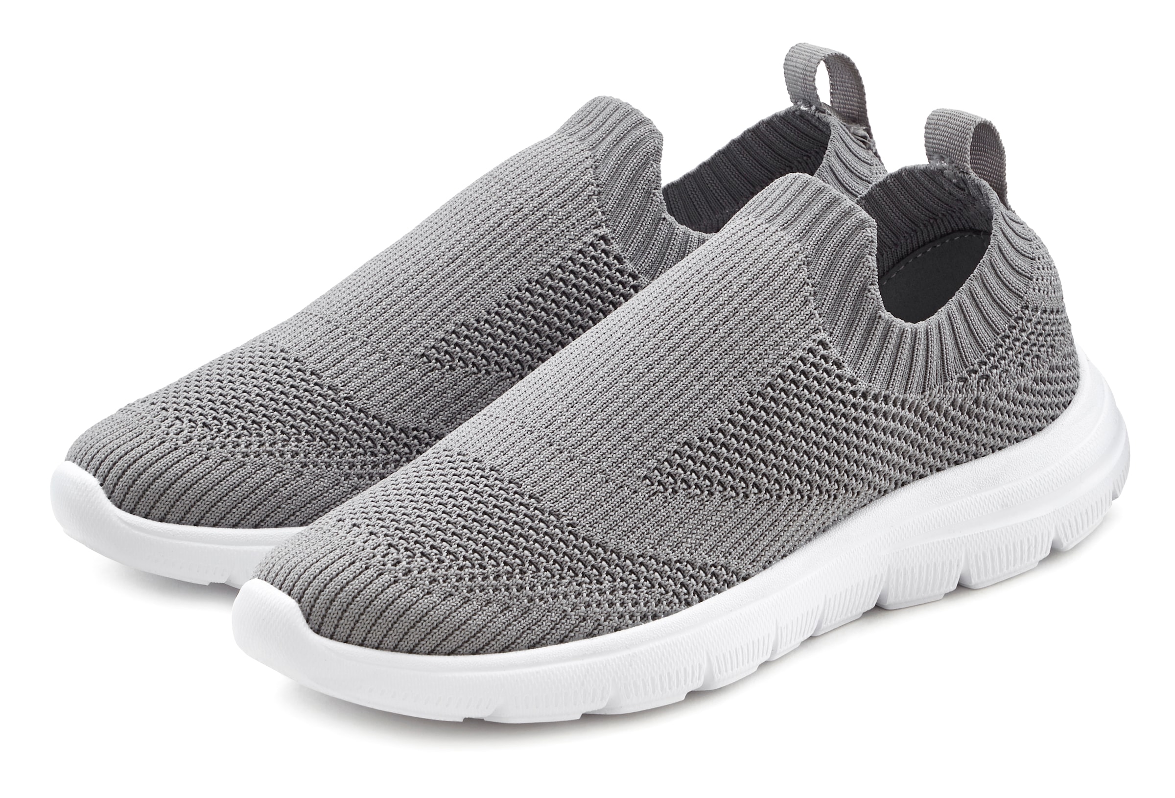 LASCANA Sneaker Slipper, Halbschuh ultraleicht und zum Reinschlüpfen VEGAN
