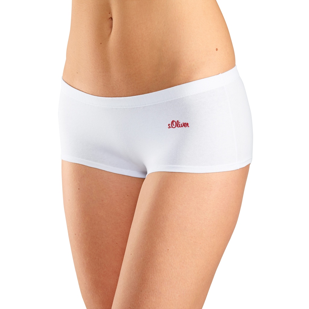 s.Oliver Hipster, (3er-Pack), aus elastischer Baumwoll-Qualität