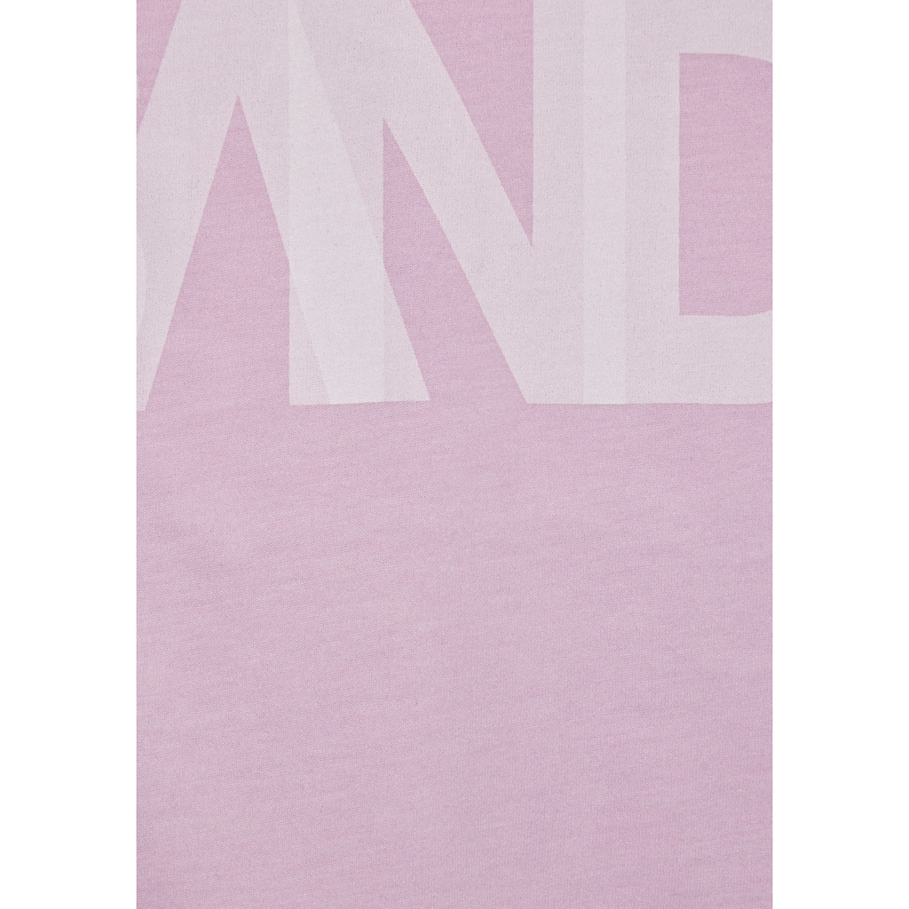 Elbsand T-Shirt »Eldis«, mit Logodruck, Kurzarmshirt aus Baumwoll-Mix, sportlich-casual