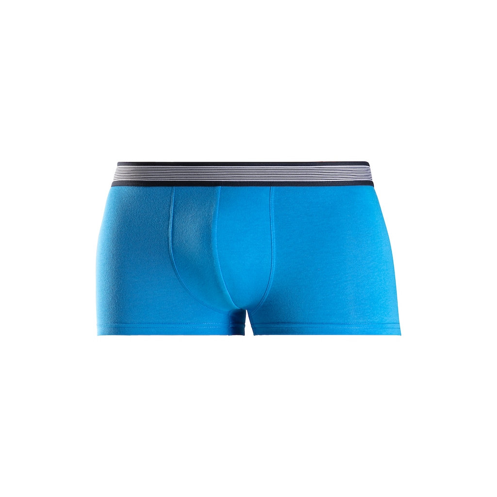 H.I.S Hipster, (Packung, 4 St.), knapp sitzende Boxershorts aus Baumwollmischung