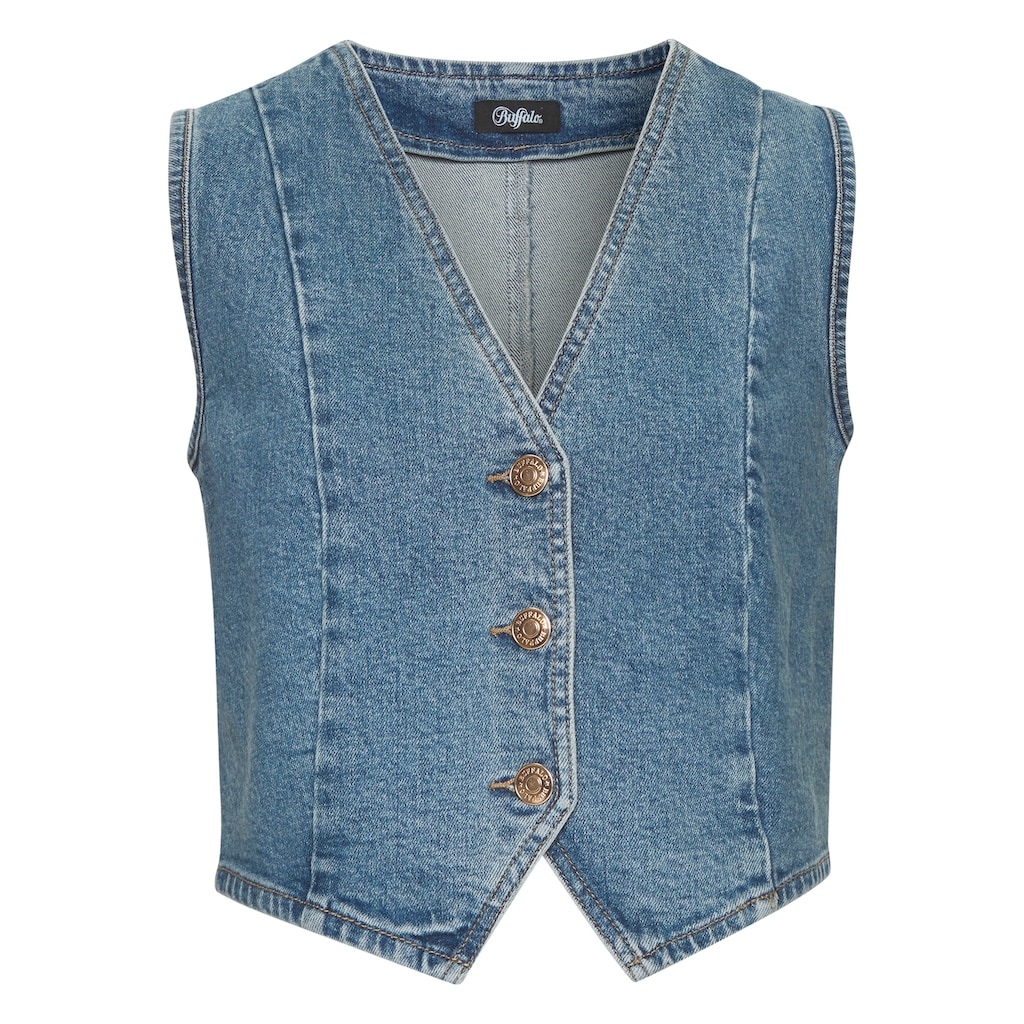 Buffalo Jeansweste, in verkürzter Länge
