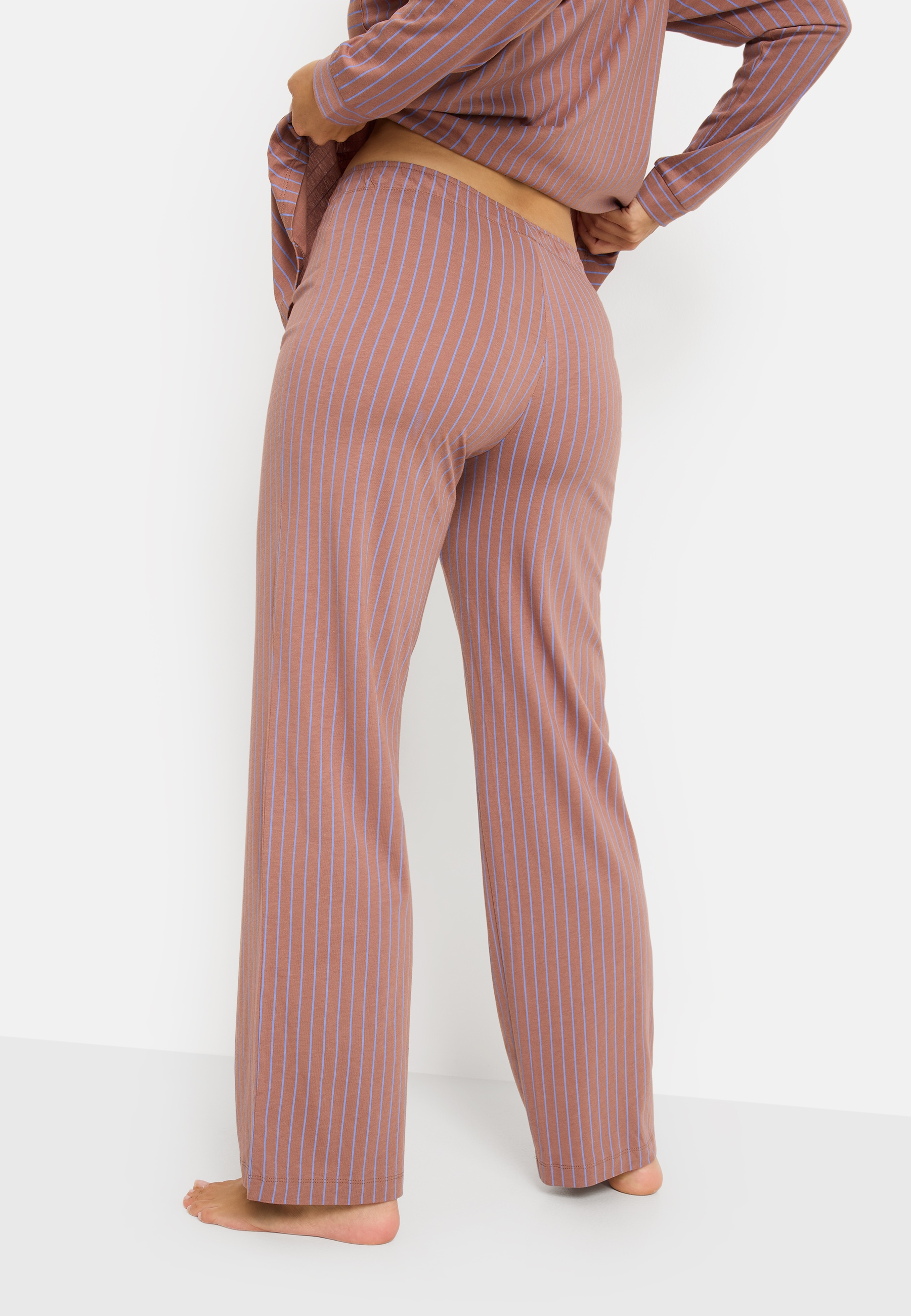 LSCN by LASCANA Pantalon de pyjama  avec jambe large