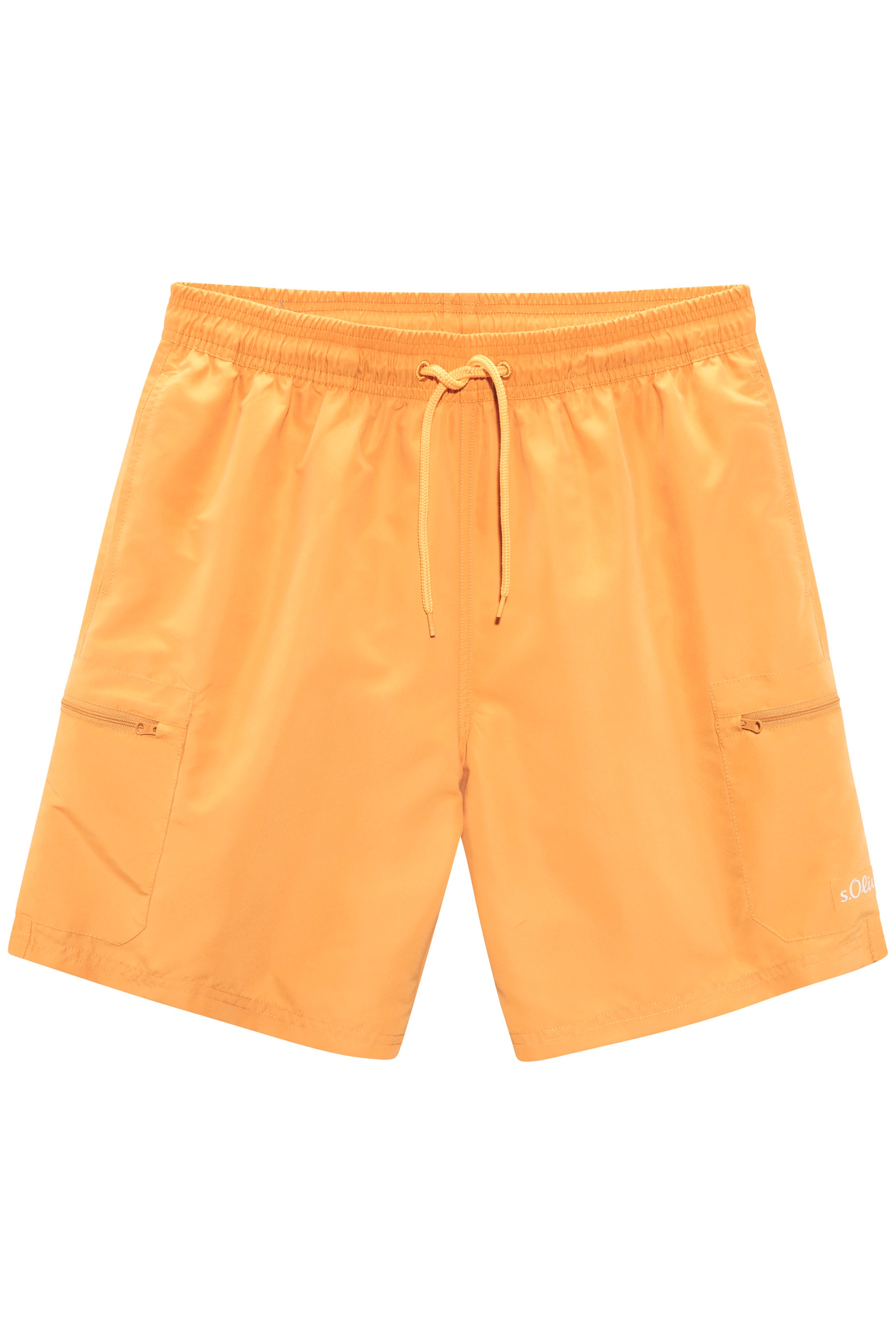 s.Oliver Badeshorts »Malcom« uni im Cargo-Stil