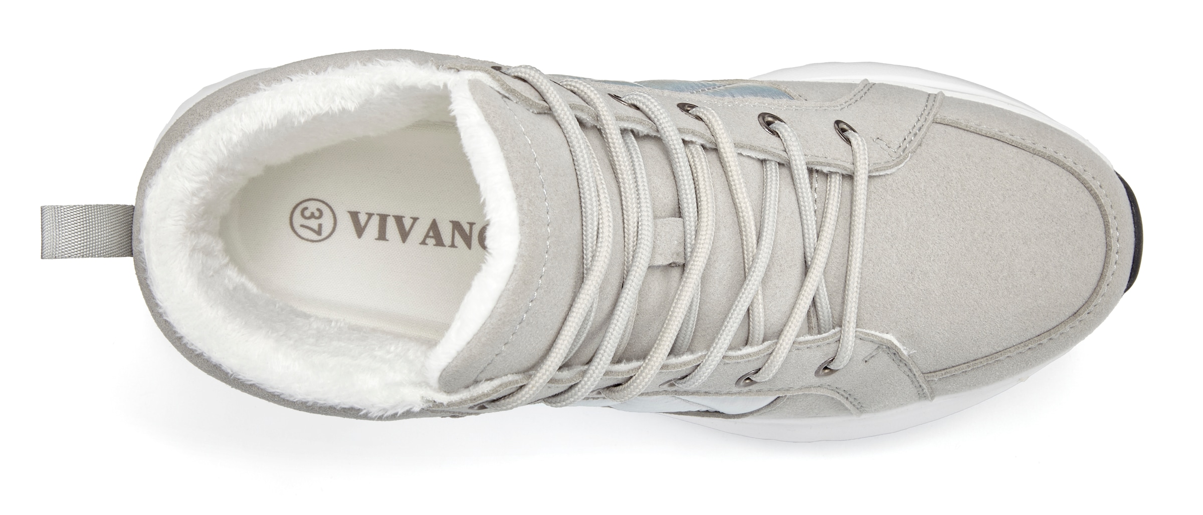 Vivance Bottines »Stiefel, Outdoorstiefel, Winterstiefelette,«  au look métallique à la mode VEGAN
