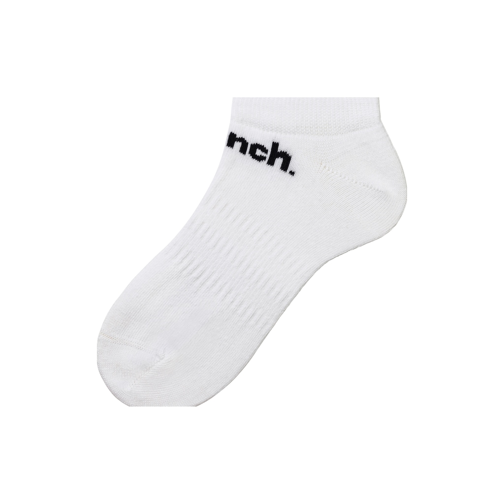 Bench. Sportsocken, (Packung, 12 Paar), Sneakersocken mit klassischem Logoschriftzug