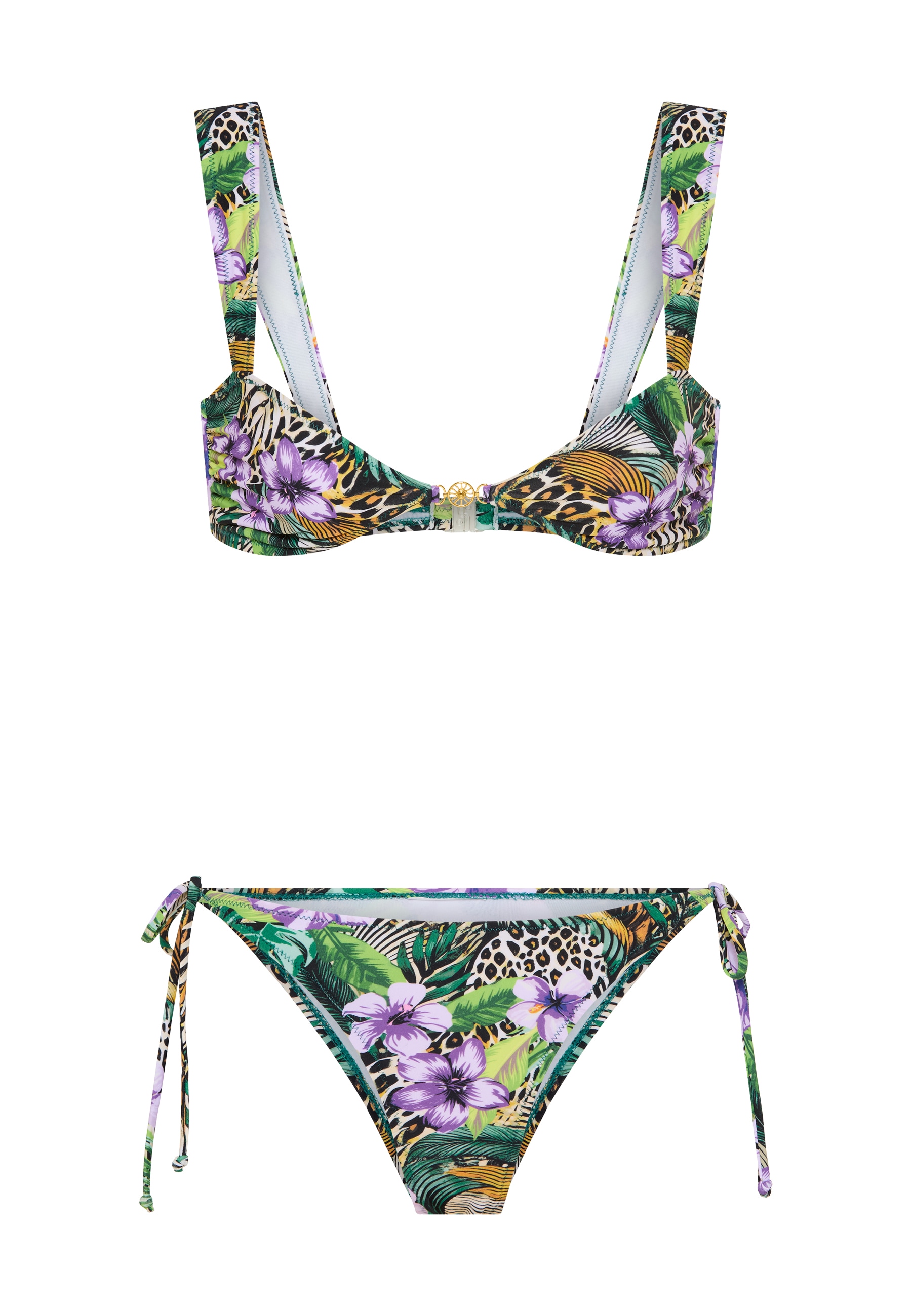 LSCN by LASCANA Bikini bandeau mit Zierdetail zwischen den Cups