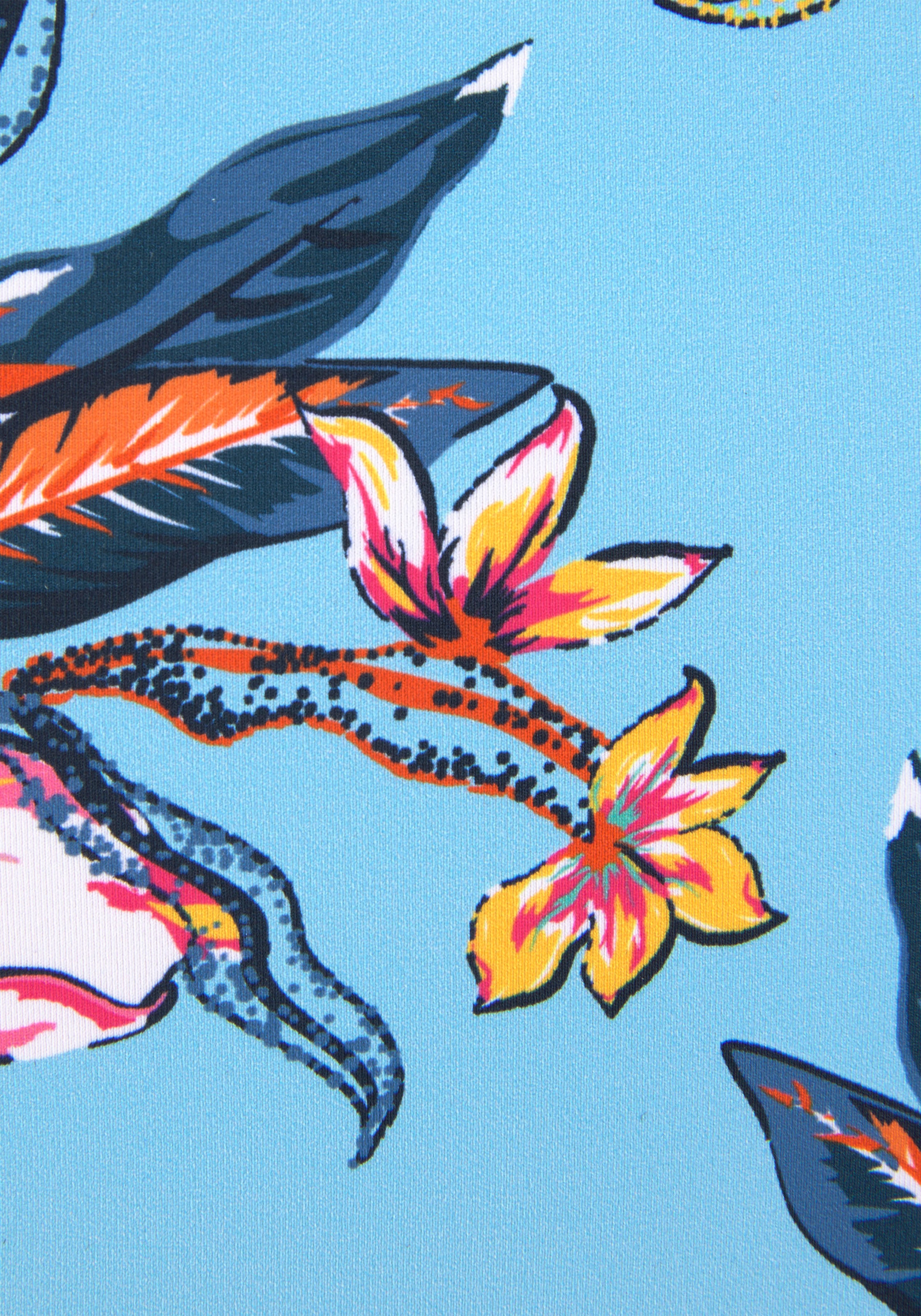 LASCANA Bikini-Hose »Malia«, zum Binden mit tropischem Print