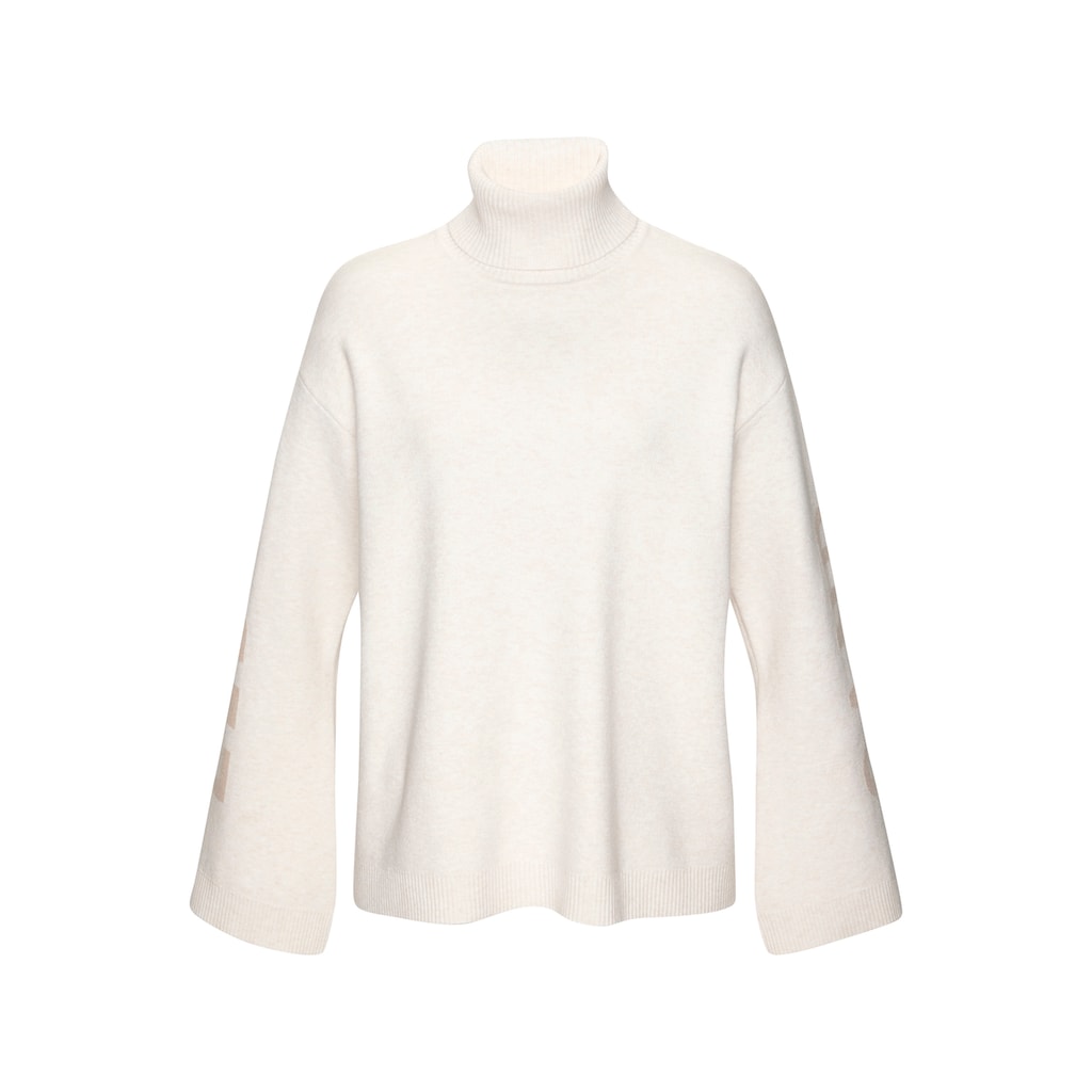 Elbsand Sweater, Rollkragenpullover aus weichem Strick, Loungewear