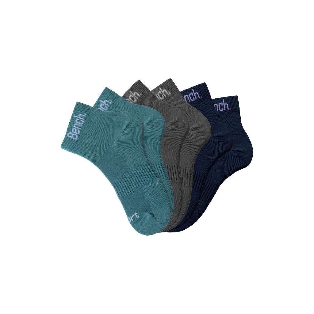 Bench. Sportsocken, (Packung, 6 Paar), mit antibakterieller Feuchtigkeitsregulierung