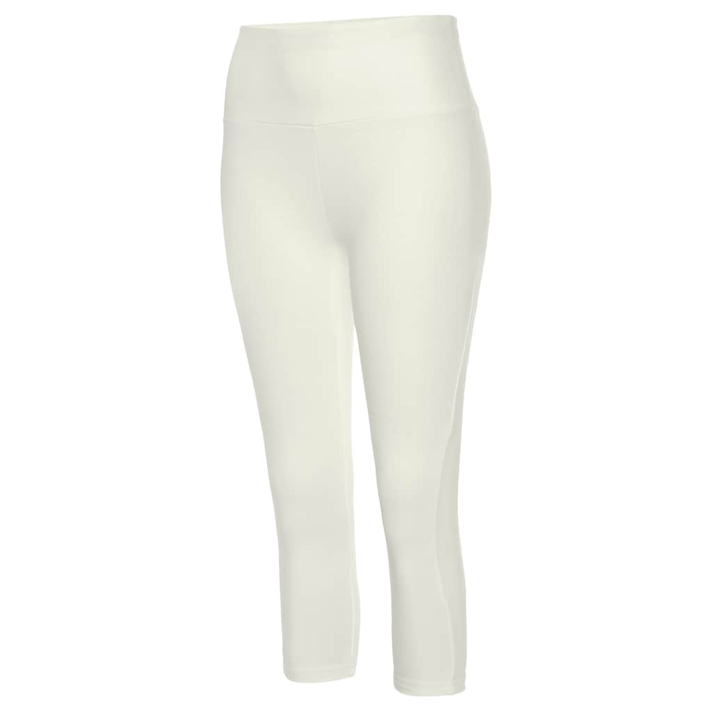 LASCANA Caprileggings, mit breitem weichem Bündchen, Loungewear