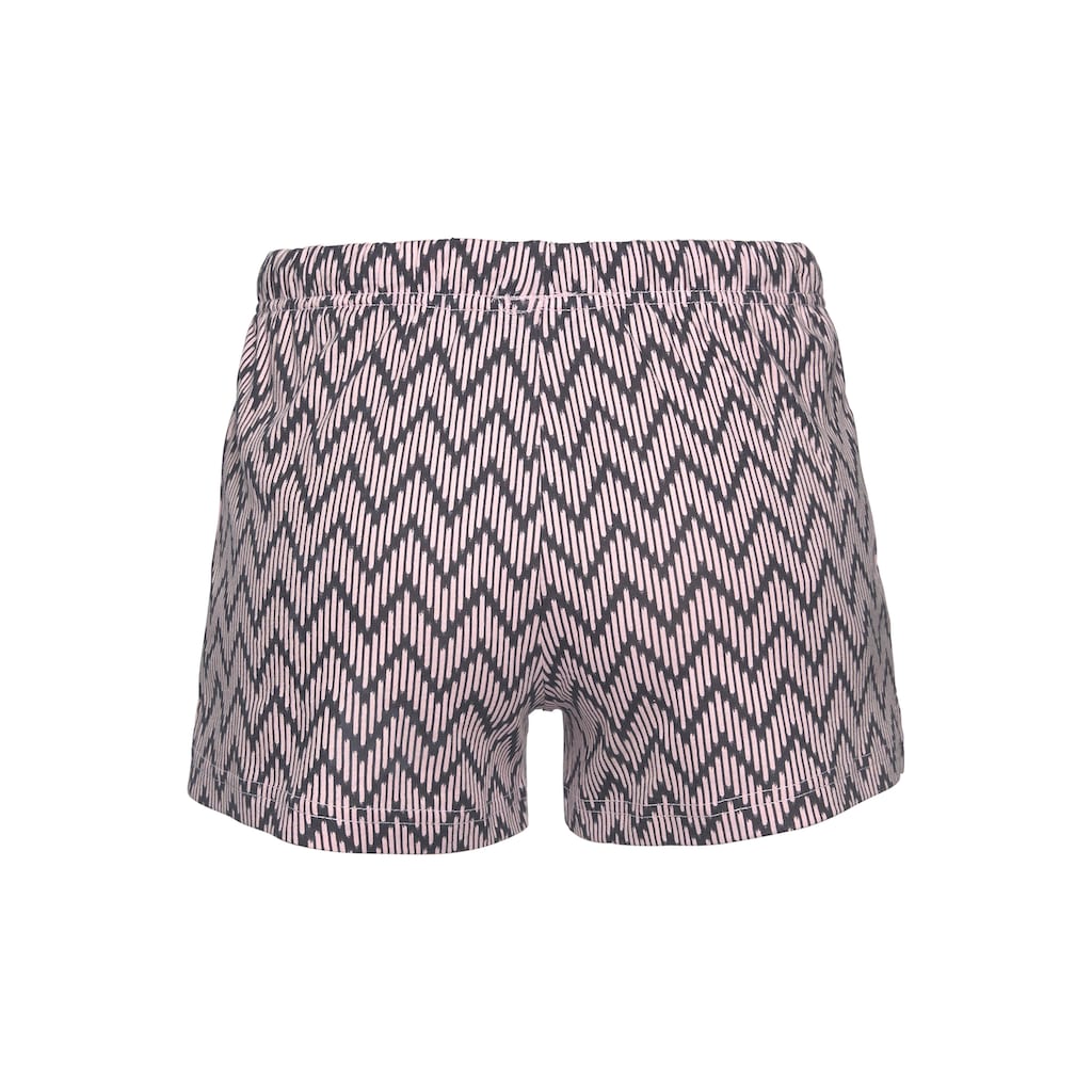 Vivance Dreams Shorty, (2 tlg.), mit gemusterter Schlafshorts