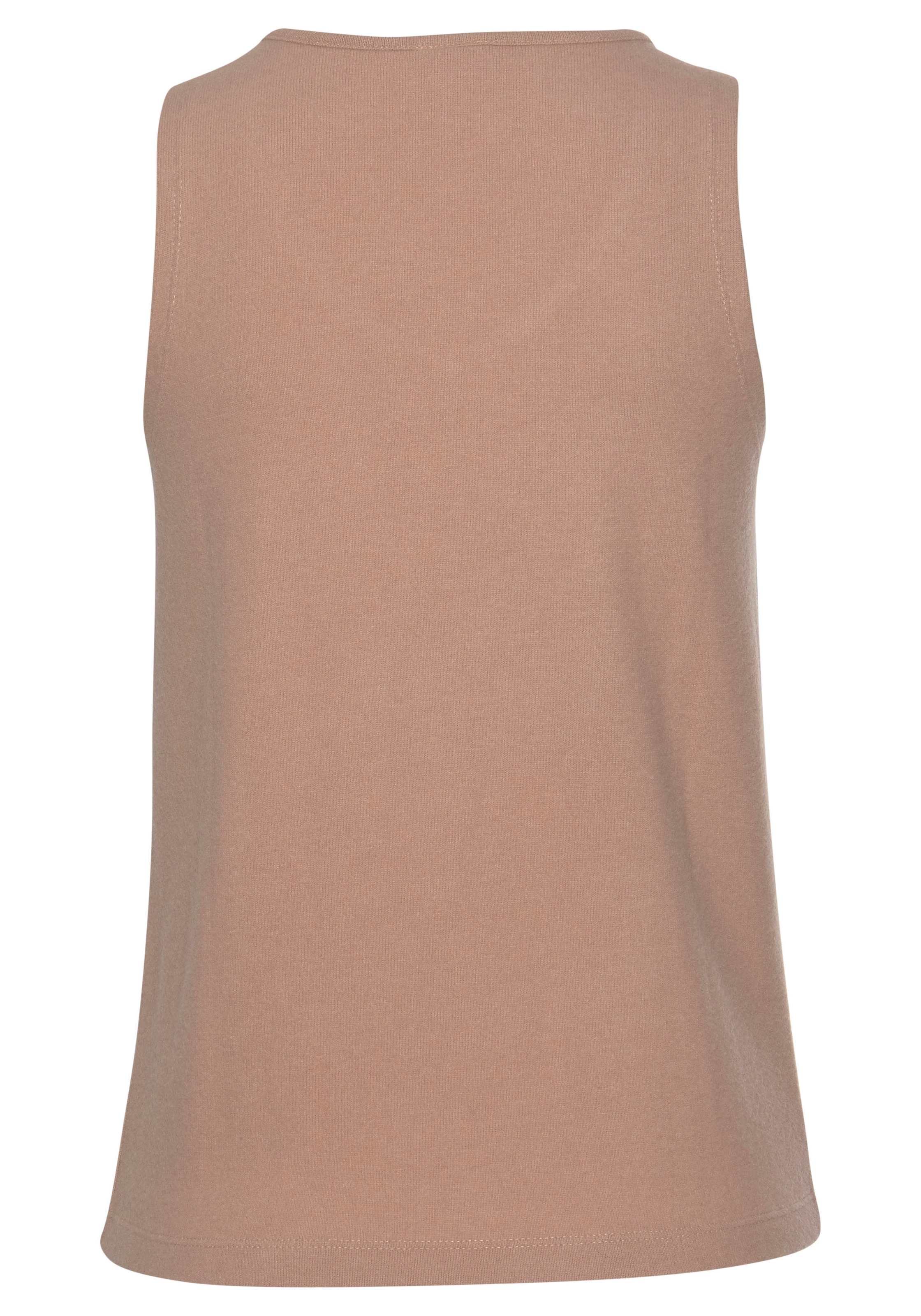 LASCANA Stricktop, mit breiten Trägern, Loungewear