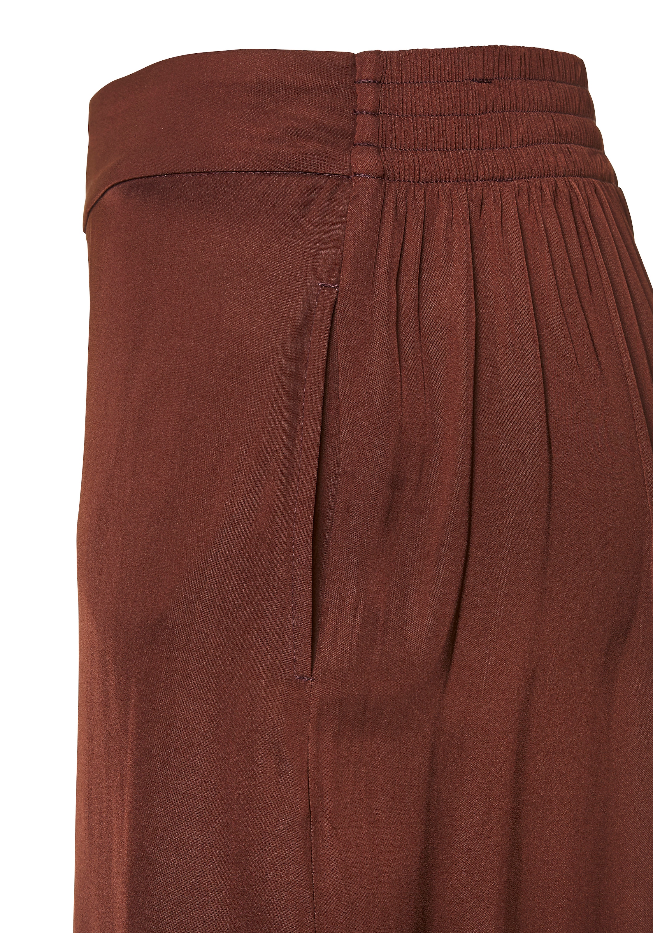 LASCANA Pantalon tissé  aus leichter Satinqualität, luftige Sommerhose mit Taschen, elegant