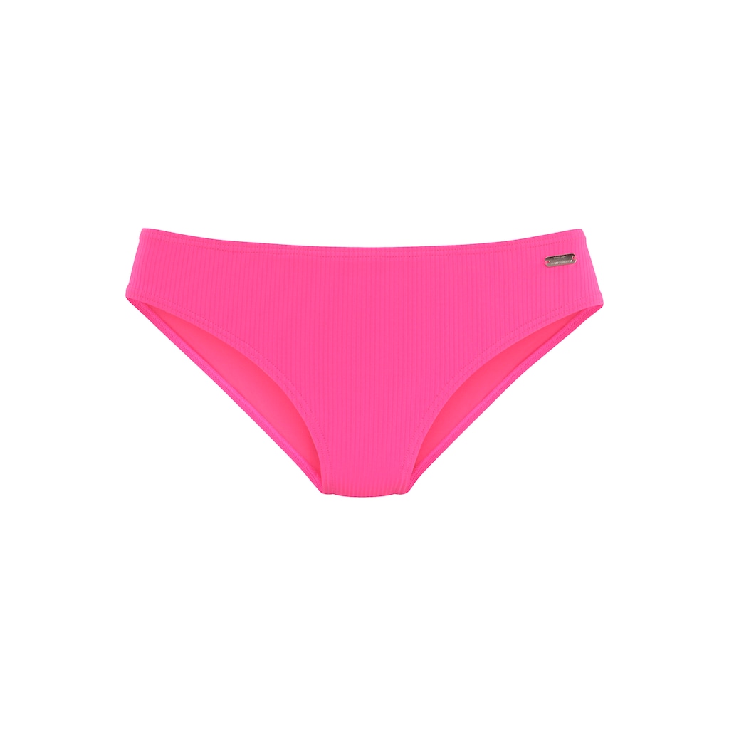 Venice Beach Bikini-Hose »Lucky«, aus gerippter Strukturware