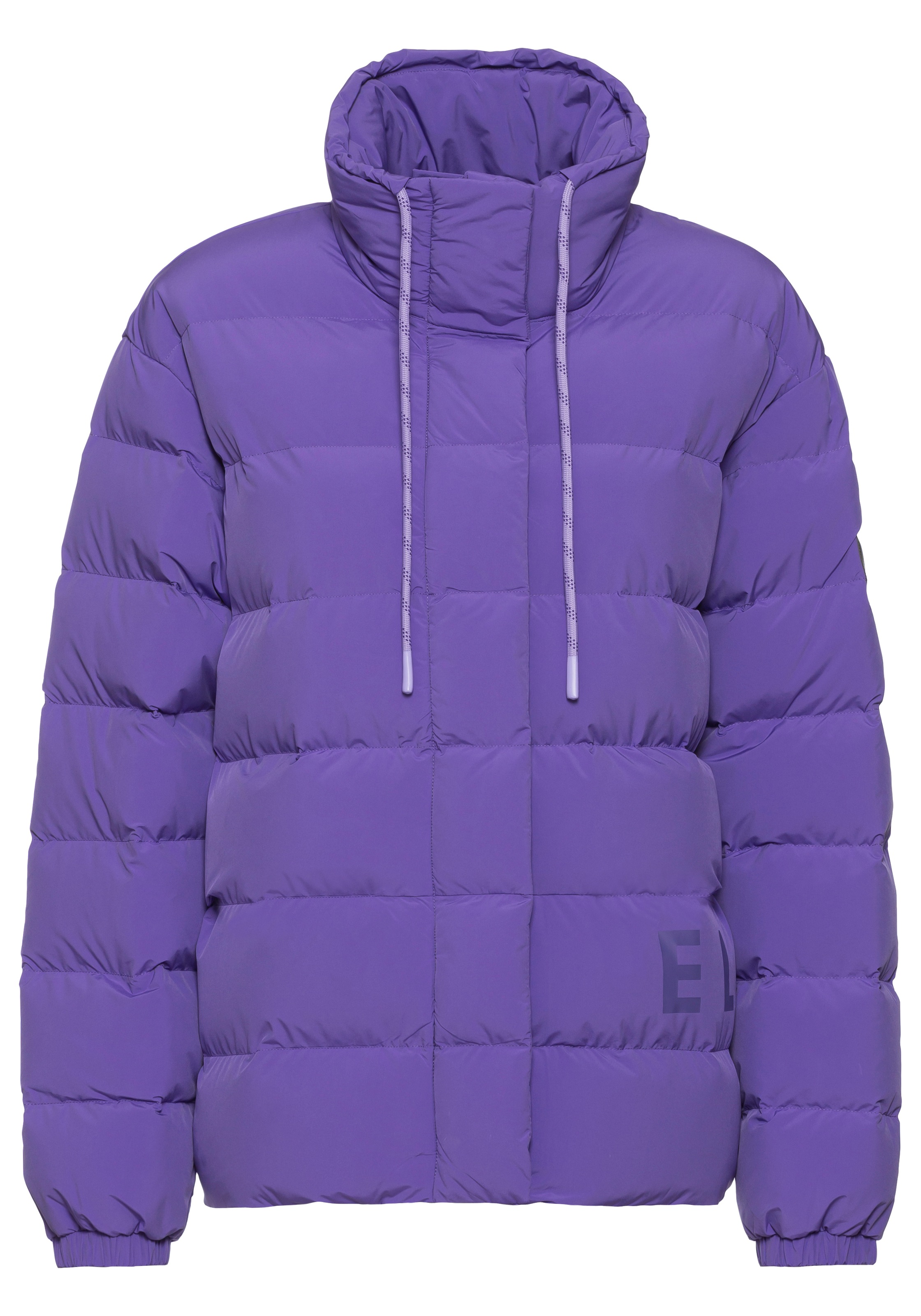 Elbsand Steppjacke, ohne Kapuze, mit hochschliessendem Kragen