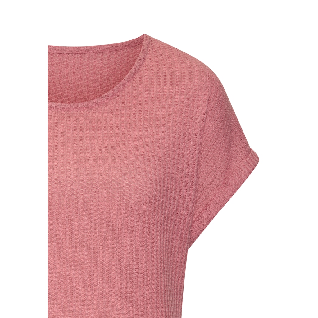 Vivance Kurzarmshirt »aus weicher Piqué-Qualität«