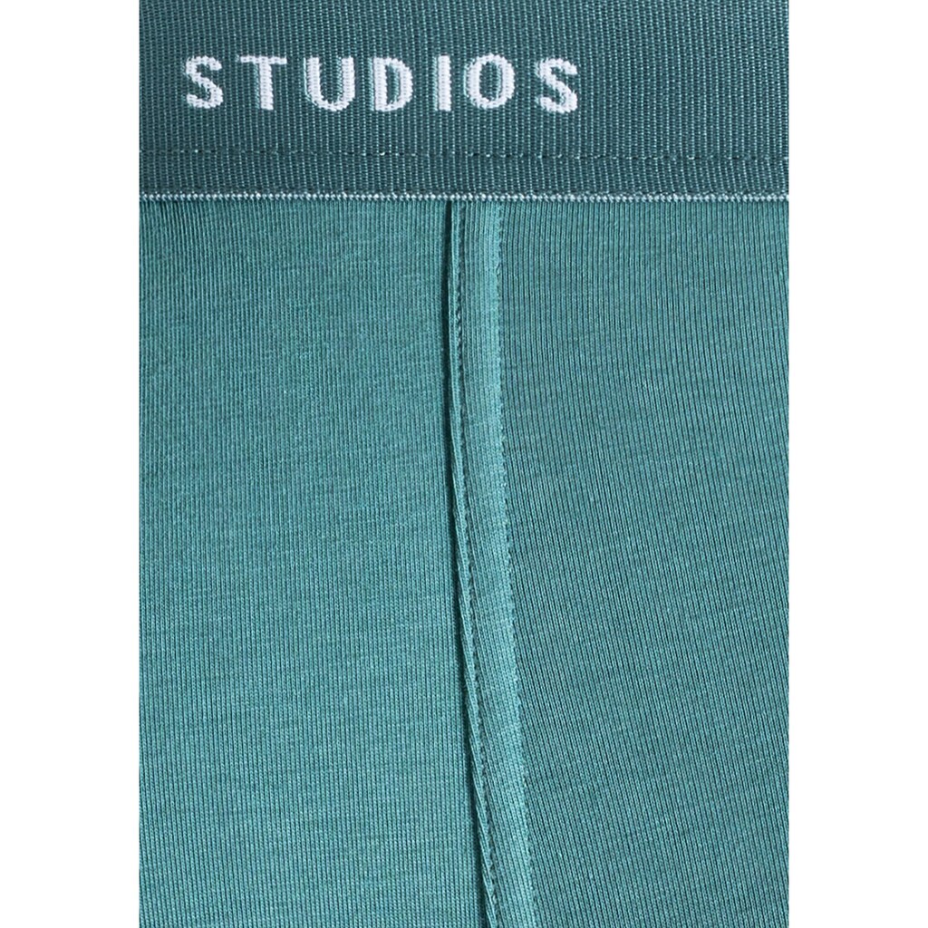 Copenhagen Studios Boxer »Boxershorts für Herren«, (3 St.), mit längerem Bein und Logobund