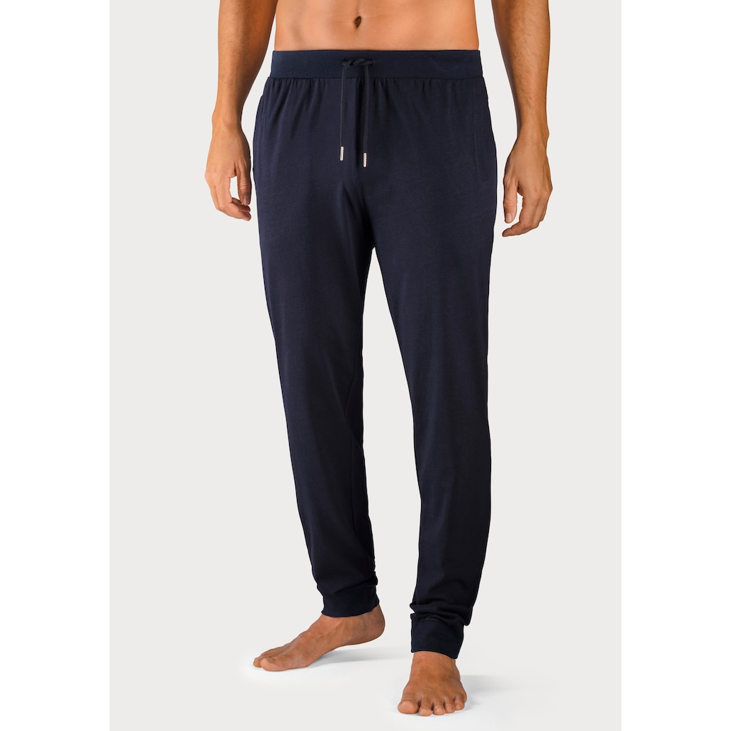 AUTHENTIC LE JOGGER Schlafhose, (Packung, 2), aus weicher Single Jersey Ware