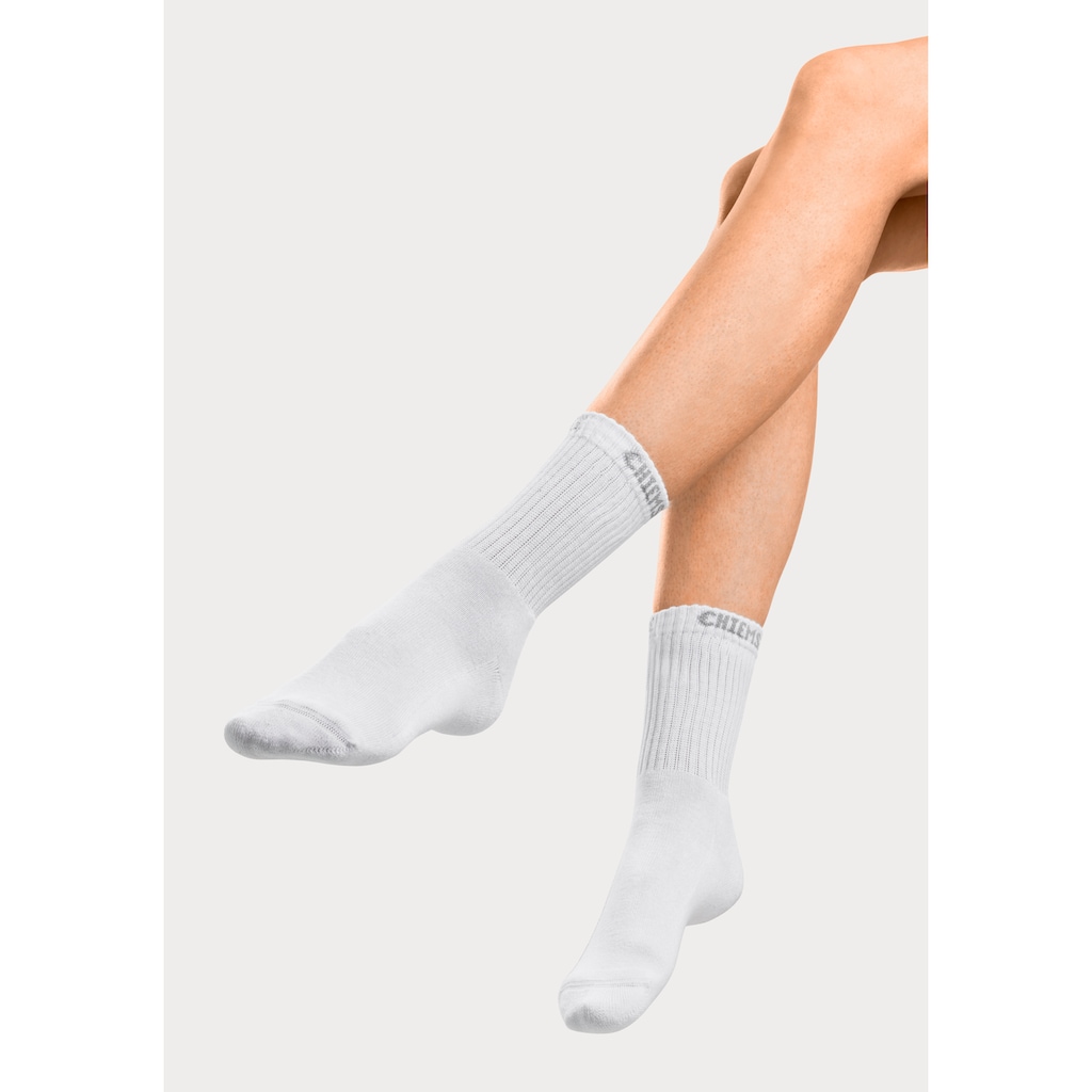 Chiemsee Tennissocken, (Packung, 6 Paar), mit eingestricktem Markennamen