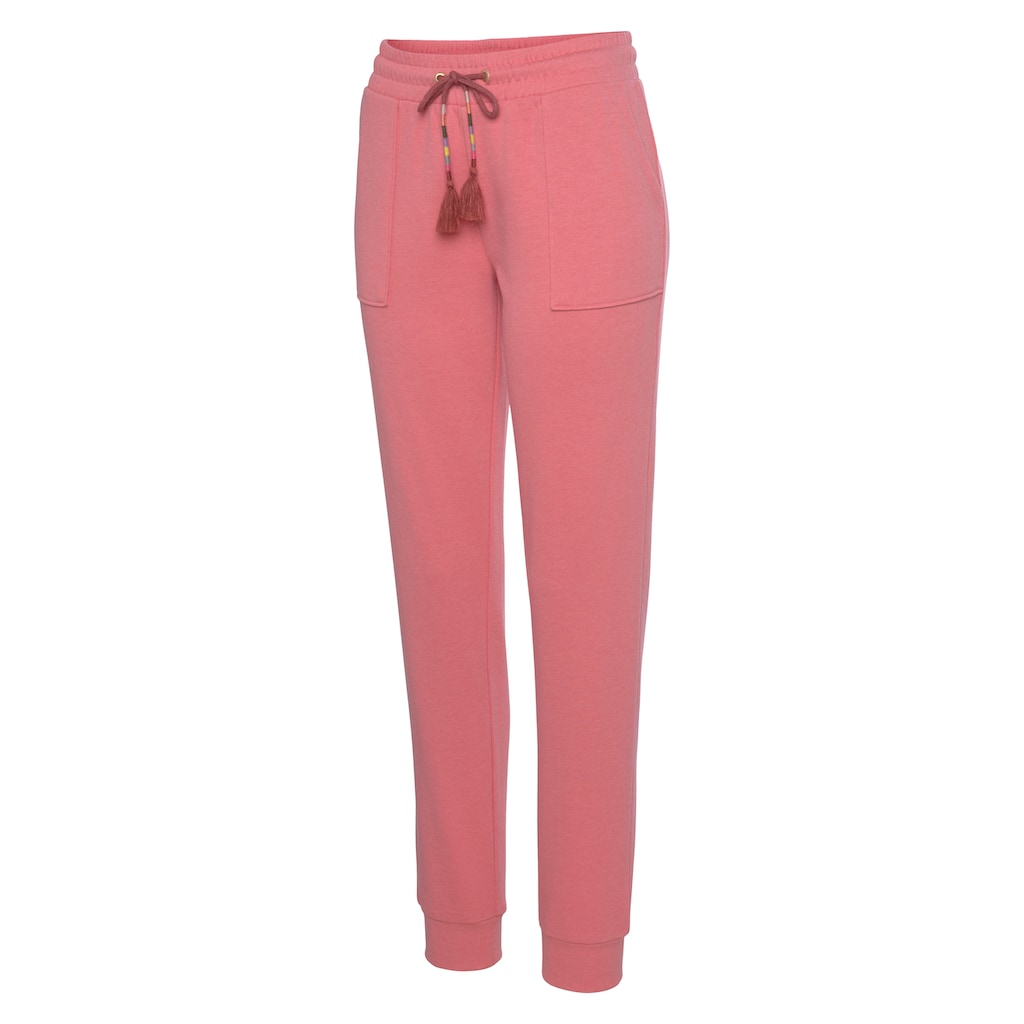 Vivance Sweatpants, Relaxhose, Loungehose mit aufgesetzten Taschen, Loungewear