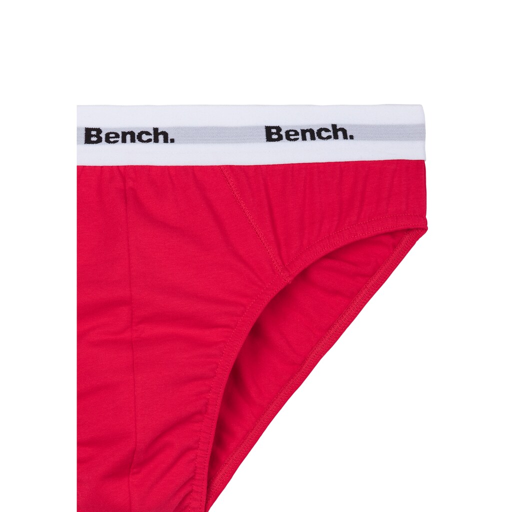 Bench. Slip, (Packung, 4 St.), mit kontrastfarbigem Webbündchen
