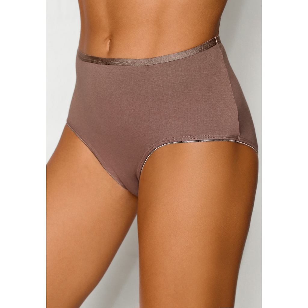 Vivance Taillenslip, (5er-Pack), aus elastischer Baumwoll-Qualität