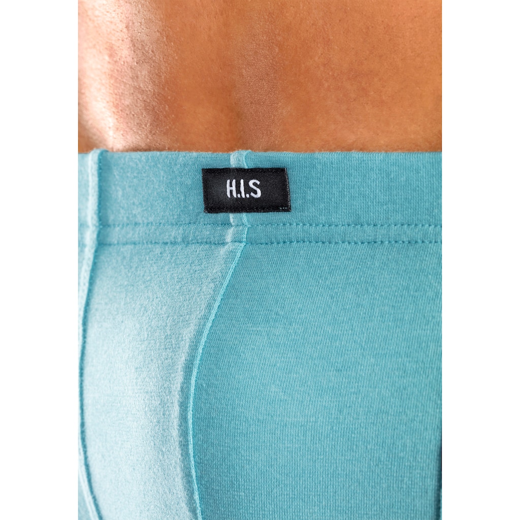 H.I.S Hipster, (Packung, 5 St.), knapp sitzende Boxershorts aus Baumwollstretch
