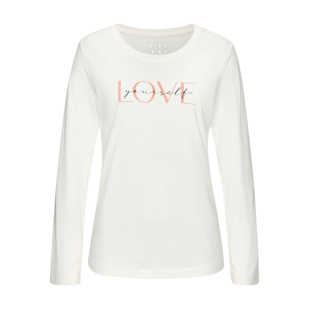 Vivance Dreams Longsleeve, mit schönem Frontprint