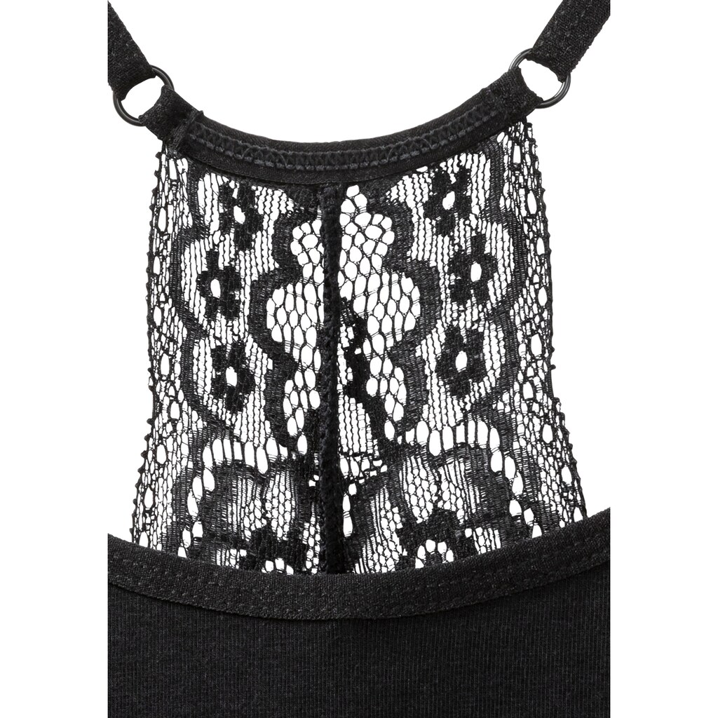 Buffalo Bustier, Ringerücken aus schöner Spitze