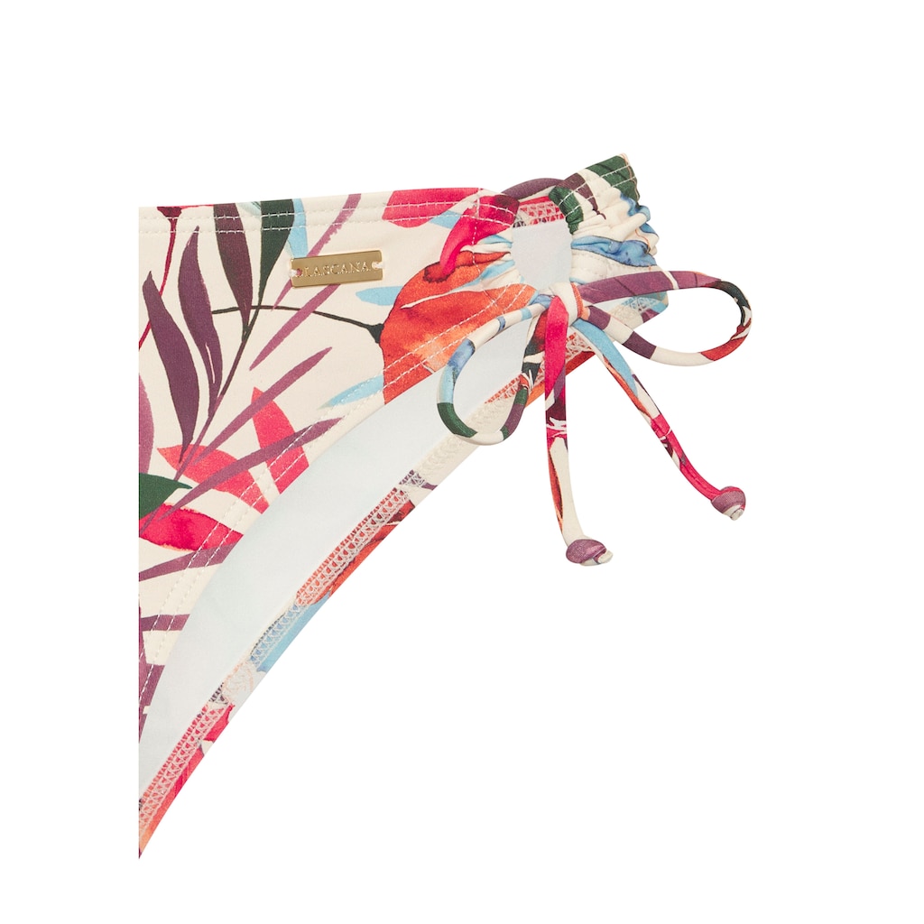 LASCANA Bikini-Hose »Imani«, mit sommerlichem Blätterprint