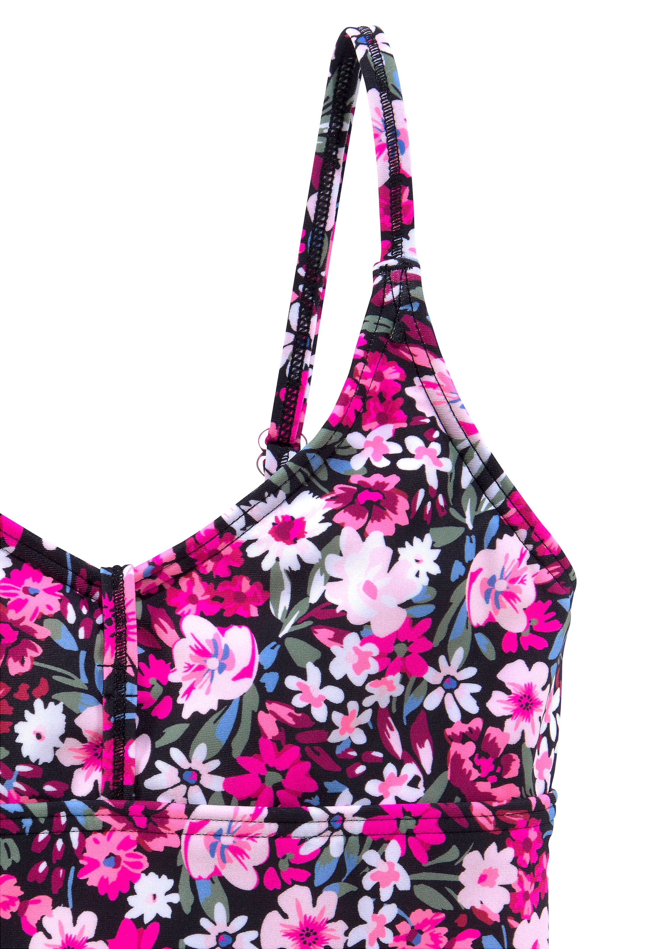 Buffalo Maillot de bain mit kleinem Blümchendruck