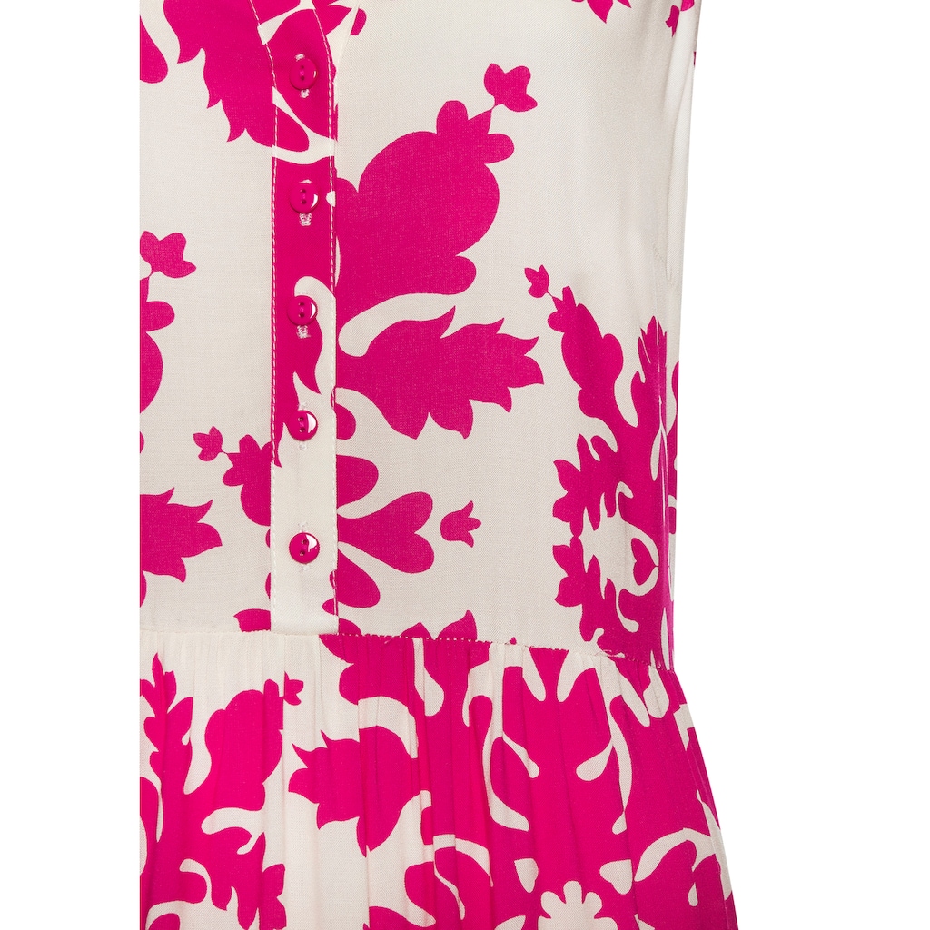 Vivance Maxikleid, mit Volants, Sommerkleid